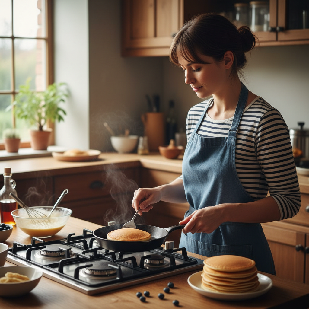 طرز تهیه انواع پنکیک OAB