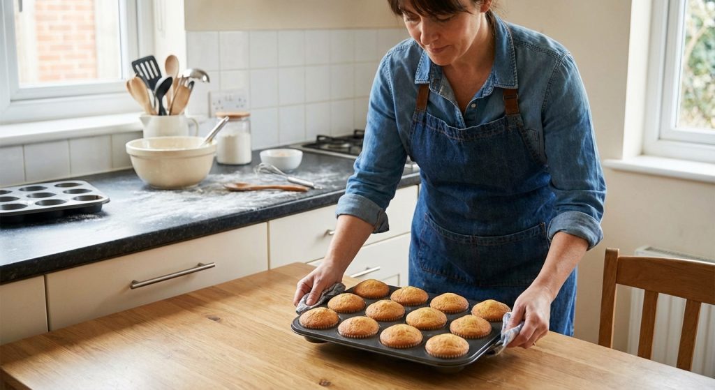 کیک فنجانی جو دوسر OAB