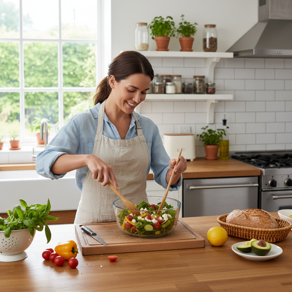 سالاد و چاشنی OAB