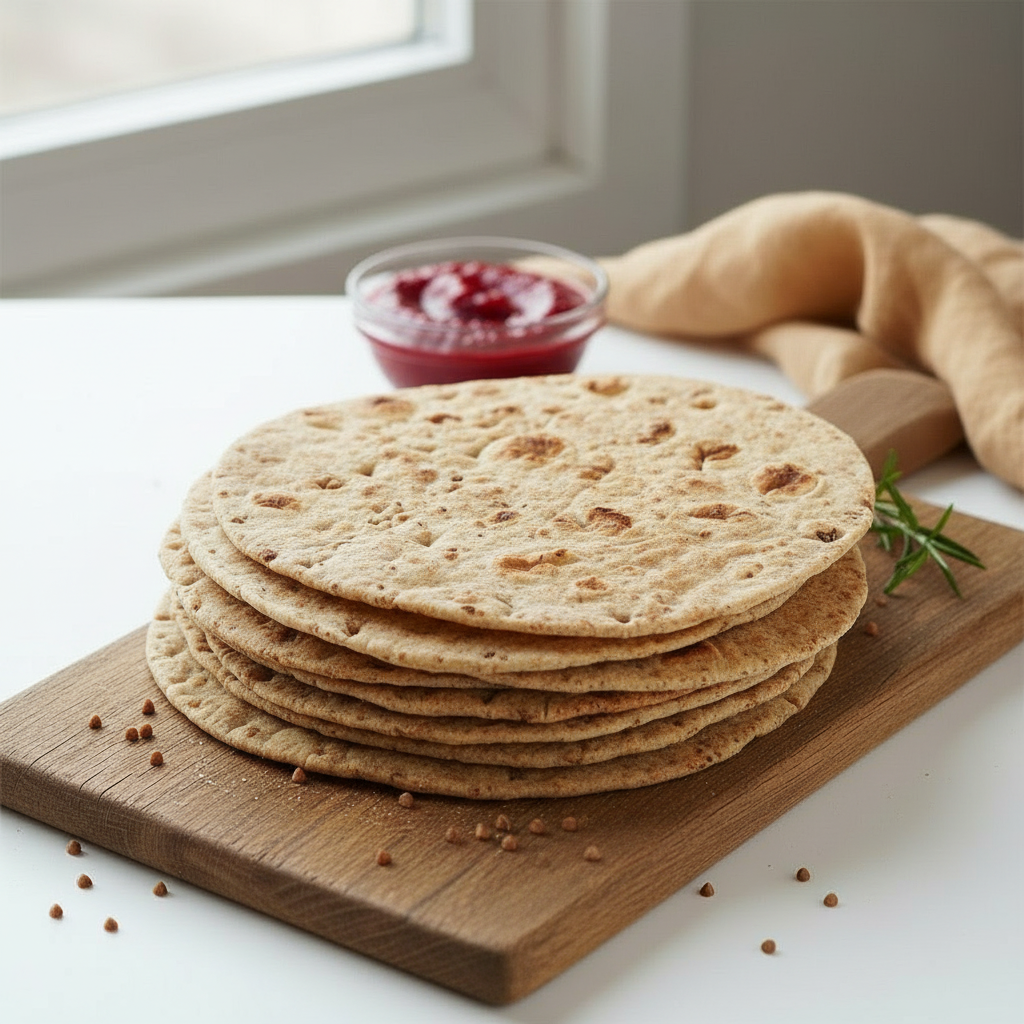 طرز تهیه نان گندم سیاه (بدون گلوتن) OAB