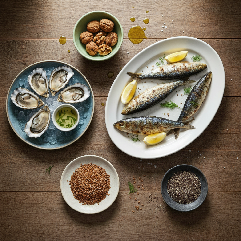 نقش امگا ۳ برای سلامتی بدن OAB