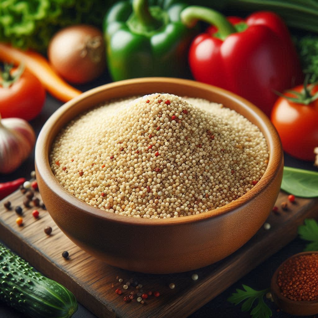 خوراک کینوا با سبزیجات OAB